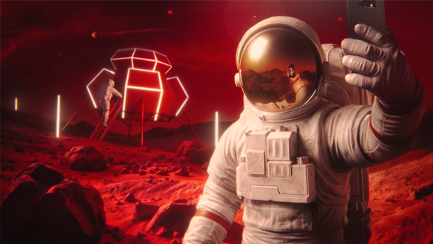 Astronaut – Vodafone Ad directed by Micky Suelzer